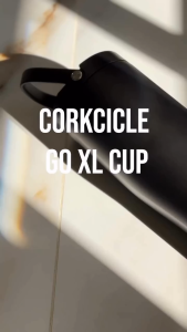 Corkcicle Go Cup XL Insulated Tumbler with Lid and Straw Leak-Proof 30 oz