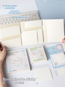 Versatile Non-obstructive Foldable Easy Tear High Aesthetics Sticky Notes