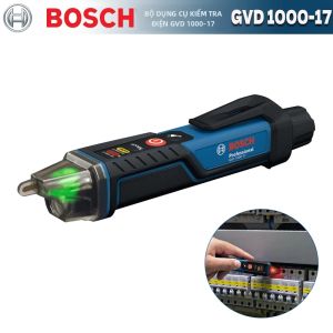Bosch | BOSCH GVD 1000-17 Máy Kiểm Tra Điện Áp Không Tiếp Xúc Chuyên Nghiệp Điện Áp Kép Tự Kiểm Tra IP67 Máy Khoan Điện Công Cụ Làm Việc An Toàn