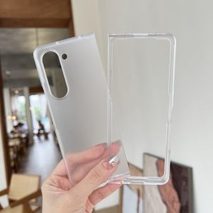 szhaiyu | Premium Shockproof Transparent Matte Phone Case For Samsung Galaxy Z Fold 8 7 6 5 4 Ultra Fold8 5G Hard PC Protective Cover