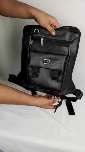 Tas Dada Tactical ETC Chestbag Kulit Rubber Sporty Bikers Ridding Tas Motor Sepeda