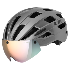 Day and Night Use Bicycle Helmet Magnetic Color Changing Visor