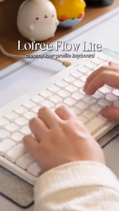 Lofree Flow Lite Low Switch Mechanical Keyboard Wireless the third mock examination Bluetooth Silent Typing Wireless Keyboard Office 84 / 100