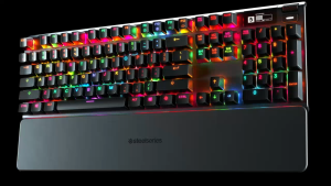 SteelSeries Apex 7 คีย์บอร์ดเกมมิ่งแบบ Mechanical — มาพร้อม OLED Smart Display — รองรับ Rapid Tap — สวิตช์แบบ Tactile และ Clicky