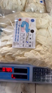 1KG Găng Tay Y Tế Trắng Latex Dài 30cm | Không Bột Nhập Khẩu Malaysia.