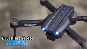 E99pro Drone 4k High-definition Aerial Photography LED Night Flight Light Folding Portable Quadcopter