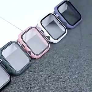 Buy 1 Free 1 iWatch Case with Screen Protector for Apple Watch Series 9 8 7 6 5 4 3 2 1 SE 40mm 41mm 44mm 45mm 49mm