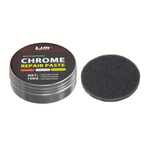 Chrome Polish Refurbishing Paste for Vehicle Plating RestorationPolishing and Plating Repair for Aluminum Wheels and Bumpers