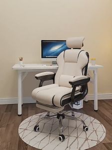 BLH Gaming Chair Ergonomic Office Chair Kerusi Gaming Seat Backrest & Height Adjustment and Pillows Recliner Swive 电竞游戏椅
