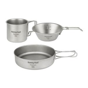 SUNNY FEEL | Titanium Portable Tableware