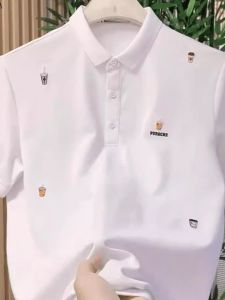 Áo Thun Polo Nam Mùa Hè Thường Ngày Thanh Lịch Tay Ngắn Đa Năng Cá Tính Thời Trang Áo Thun Nam Thời Trang Thường Ngày