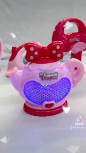 Mini Kitchen Cake Funny Teapot Battery Operated with Sound and Light Pretend Play Masak Toys for Girls 14cm MYTOYS