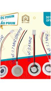 (HCM) Phụ Kiện Máy Xông Tinh Dầu Khuếch Tán Hương Thơm Đầu Phun Sương Đầu Fog Béc Phun Tạo Sương Béc Siêu Âm 2.4MHZ(25mm) _ Rô Organic