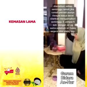 Garam Ruqyah An-Nur 100gr: Solusi Meruqyah Anak Bandel & Mentralisir Rumah