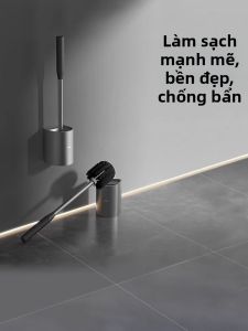 JOMOO | Drill-free Wall-mounted Toilet Brush Set Water-draining