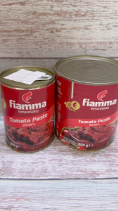 FIAMMA - LON LỚN 800g - CÀ CHUA XAY NHUYỄN / Ý / VESUVIANA Tomato Paste