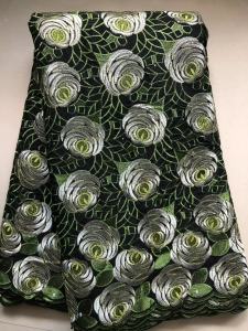 Newest Swiss Cotton Voile Lace Fabric Embroidery 2024 High Quality African Guipure Cotton Lace 5 Yards For Women Wedding Party