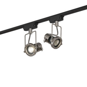 NSWR | Antique Style Modern Elegant Track Spotlight Adjustable Angle Anti-Glare Nickel Color