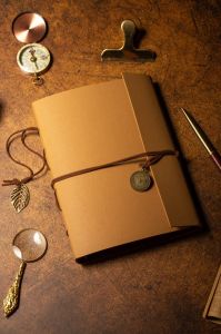 Abum đựng ảnh bìa da Sổ da kiểu vintage dán bảo vệ ảnh cao cấp làm quà tặng ý nghĩa - Album VINTA