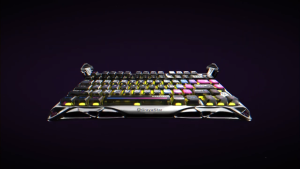 GravaStar Mercury K1 Pro 75% Wireless Mechanical Gaming Keyboard – Premium Design Dual RGB Lighting Tri-Mode Connectivity & Custom Kailh Speedy Mint Switches