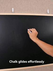 Magnetic Board Refrigerator Display Blackboard(Includes hooks and hanging rope Magnet Storage