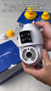 กล้องวงจรปิด V380 Pro Dual Lens Smart CCTV Camera 1080P 8MP เสียงสองทาง 360° สีเต็ม IP Camera กล้องวงจรปิดไร้สาย Night Vision PTZ กล้องเครือข่าย กล้องวงจรปิดติดบ้าน