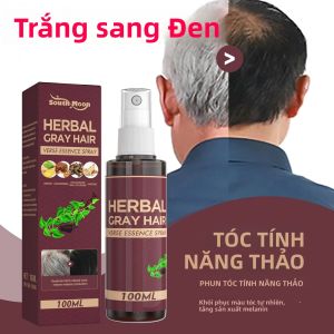 Tinh Chất Dưỡng Tóc Tự Nhiên Cho Nam Và Nữ Phục Hồi Màu Tóc Làm Trắng Thành Đen Dụng Cụ Chăm Sóc Tóc