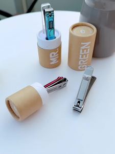 MR.GREEN Stainless Steel Nail Clippers with Curved Blades and Nail Files - Professional Quality German Design for Precise Fingernail and Toenail Trimming