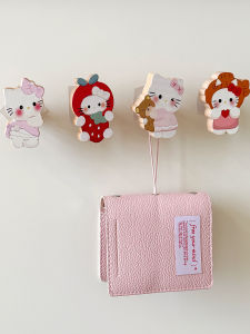 Adorable Elm Wood Hook Home Storage Door Back Adhesive Hook No Punching Drawer Handle Decorative Hook Bag Adhesive Hook