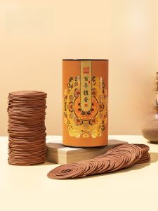 Natural Sandalwood Incense Stick Indoor Mosquito Repellent Jasmine Chrysanthemum Fragrance Buddhist Offering Aromatherapy