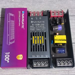 NAVIGATE POWER SUPPLY SWITCHING TRAFO DC 24V 400W 300W 200W 100W 60W 2.5A 4.2A 8.3A 10A 12.5A 15A 16.6A 20A 25A 30A 33.3 AMPERE 24 VOLT TRAVO DRIVER LED STRIP CCTV KUALITAS PREMIUM