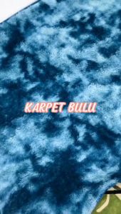 Karpet Bulu Rasfur Tebal Ukuran 120x180cm - Karpet Lantai Bulu Tebal 4cm Anti Slip Lembut Tebal