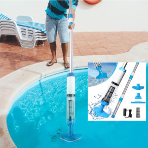 เครื่องดูดฝุ่นสระว่ายน้ําแบบชาร์จไร้สาย 3 ใน 1 เครื่องทําความสะอาดสระว่ายน้ําแบบใช้มือถือเหมาะสําหรับอ่างอาบน้ําศูนย์สปาเศษทราย