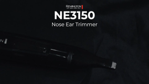 Remington NE3150 Smart Nose Ear and Eyebrow Clipper | Advanced Steel Blades | Washable | Battery Operated