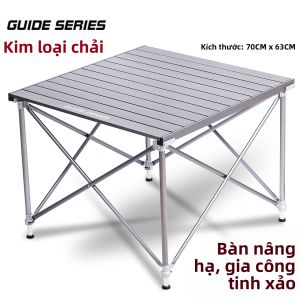 guide series | Bàn Gấp Đựng Ngoài Trời Điều Chỉnh Được Từ Nhôm