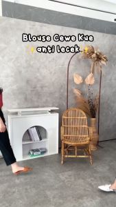 Blouse Arlo - Atasan Wanita Lengan Pendek Allsize Jumbo Standard