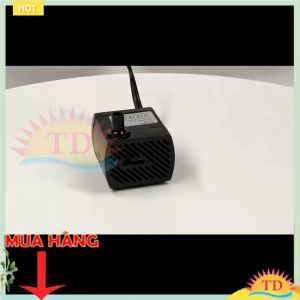 [Tặng 1m ống nước] Máy bơm nước chìm mini 3W cho bể cá bể cá ao đài phun nước thủy canh