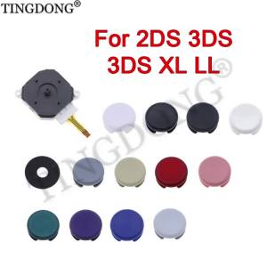 2DS 3DS/3DS XL LL Plastic Hard Thumbstick Joystick with Cap And PAD Repair Part for Switch Gaming Console