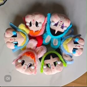 ครายเบบี้ พาวเวอร์พัฟ พวงกุญแจนุ่มนิ่ม ห้อยกระเป๋าน่ารักๆ จี้ห้อย พวงกุญแจ พร้อมส่งในไทย