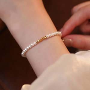 Luxury Style Decorative Silver Beads Bracelet
