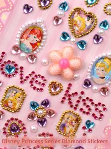 YANGGUANGNANHAI | 3D Crystal Princess Sticker Decoration