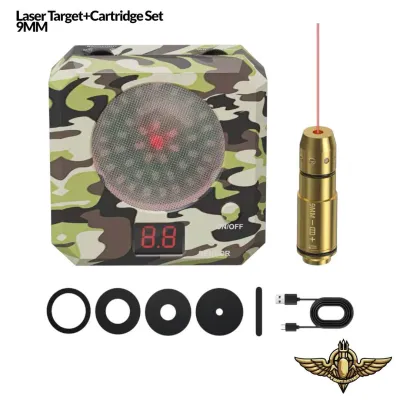 Electronic Counter Magnetic Sound Device For Indoor Training/Practice Laser Target Portable Rechargeable TargetStand