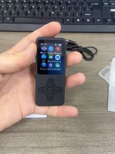 Mini Portable MP3 Player Bluetooth Music Player Student Sports Walkman FM Radio Recording E-Book With Speakers