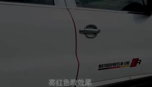 6M PVC Viền Cửa Ô Tô Chrome Moulding Trim Strip Scratch Guard Bảo Vệ Bao Da Cuộn Để Tạo Kiểu Xe