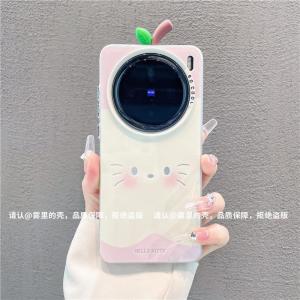 Cute Cat Design Fresh Style Mobile Phone Case for Apple Huawei Honor Oppo Vivo Xiaomi Womens Model X200Pro Cartoon Shell Protection