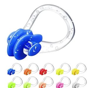 1PC Silicon Mềm Có Thể Tái Sử Dụng Kẹp Mũi Bơi Thoải Mái Lặn Lướt Sóng Nút Mũi Cho Người Lớn Và Trẻ Em Bể Bơi Lướt Phụ Kiện