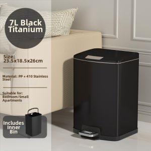 HS | Pedal Trash Bin Stainless Steel