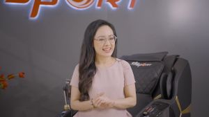 Ghế Massage ELIP O4 -  Mát Xa Cổ Vai Gáy Chuyên Sâu Con Lăn Đôi Massage Bắp Chân Matxa Ấn Huyệt Bàn Tay Điều Khiển Bằng Giọng Nói