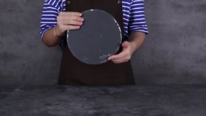 Hot Steak Plate Slate Plate Dessert Plate Appitizer Piring Batu Alam Piring Steak Batu Alam Piring Stone Steak Classic Western Round Plate Piring Batu Steak Barat Bulat Anti Slip