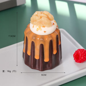 1PC Artificial Fruit Cake Cookies Fake Food Decoration Photography Pro Food Simulation Cake Model Tea Table Decoration FCYY-071